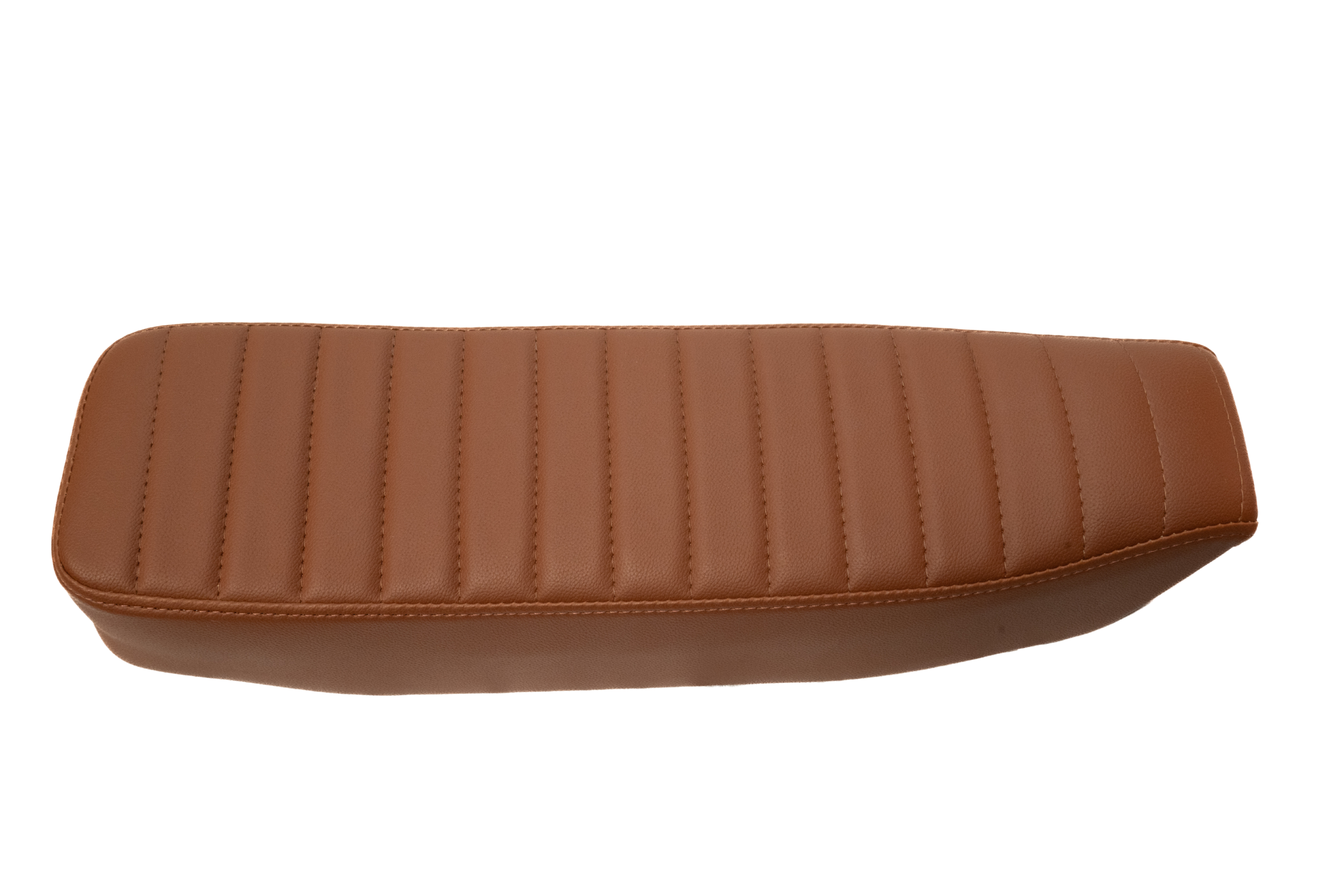 A top view of the Anza e-bike seat, showcasing its ergonomic design.