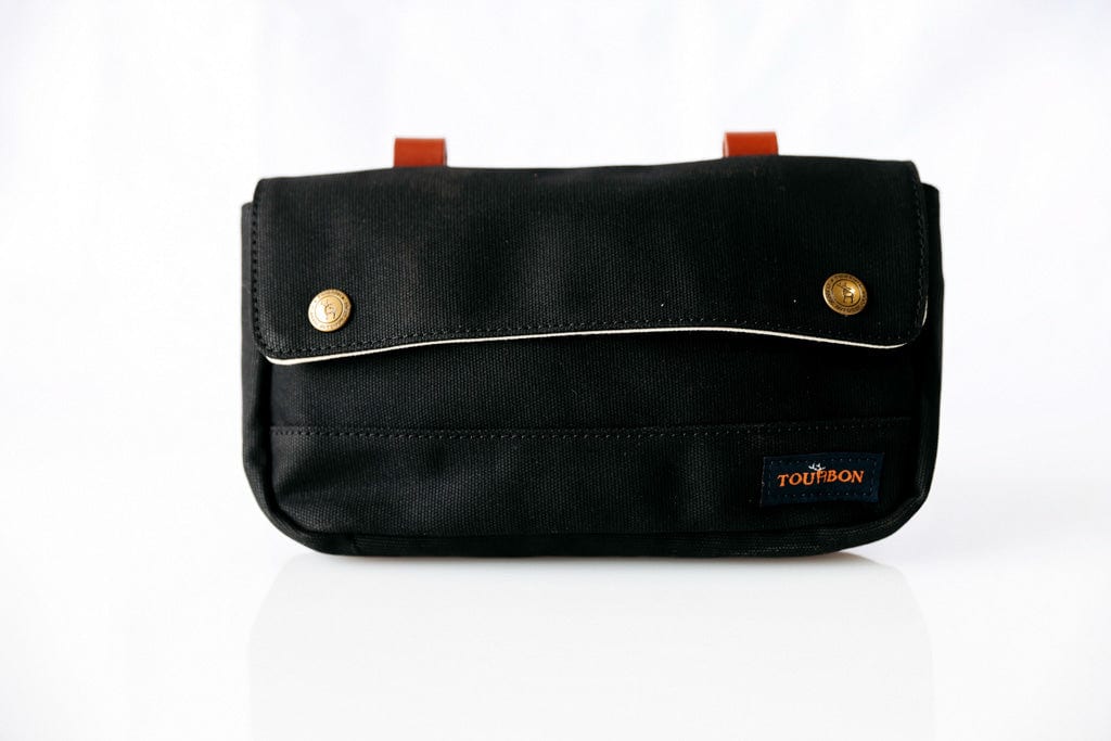 Vintage Canvas Bike Front Fork Tool Bag