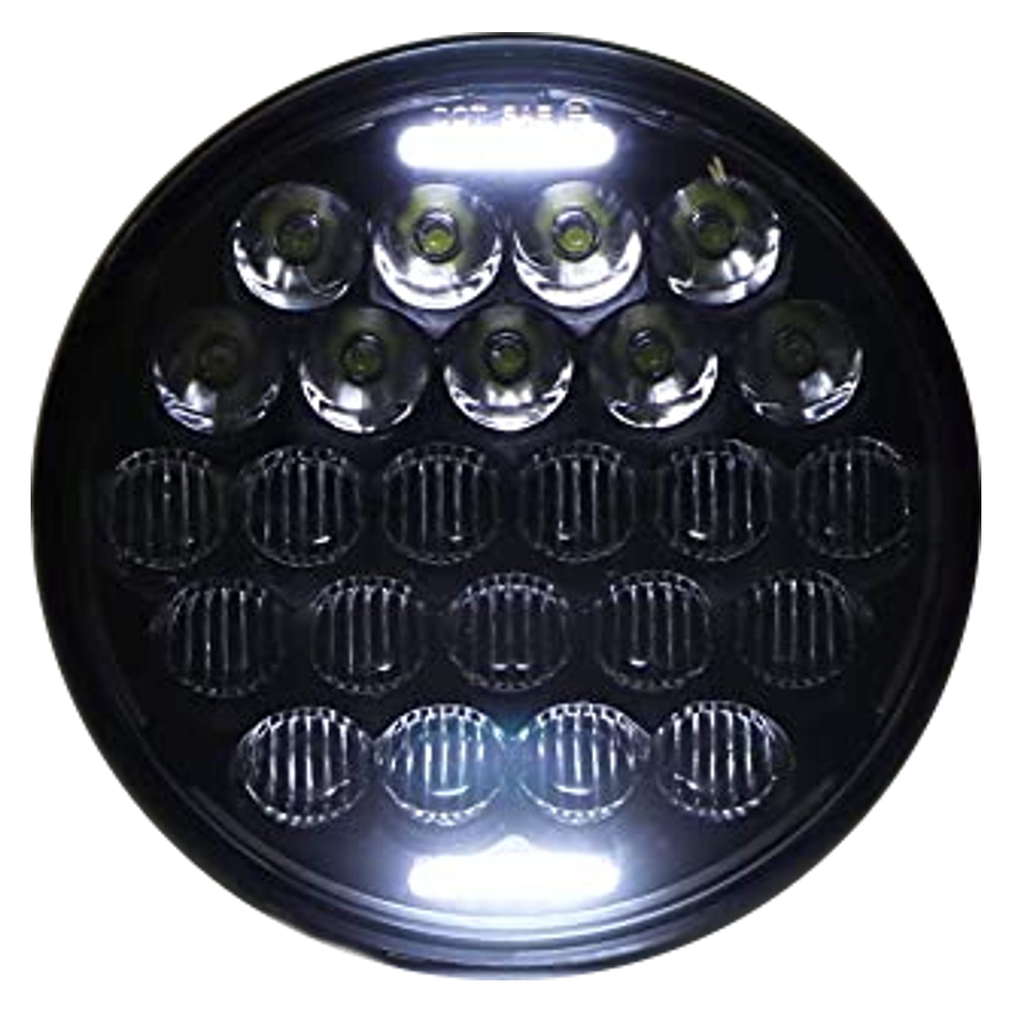 Apocalypse headlight with a bold and rugged design for electric bikes.