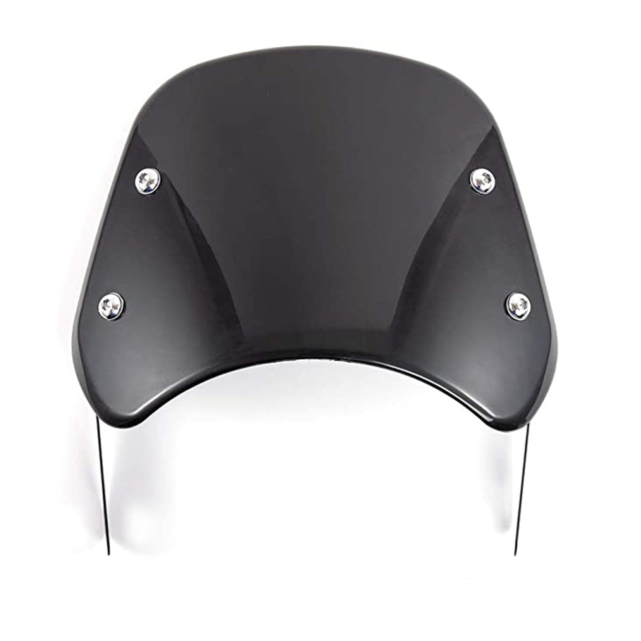 A glossy black custom bike part, designed for a stylish and durable finish.