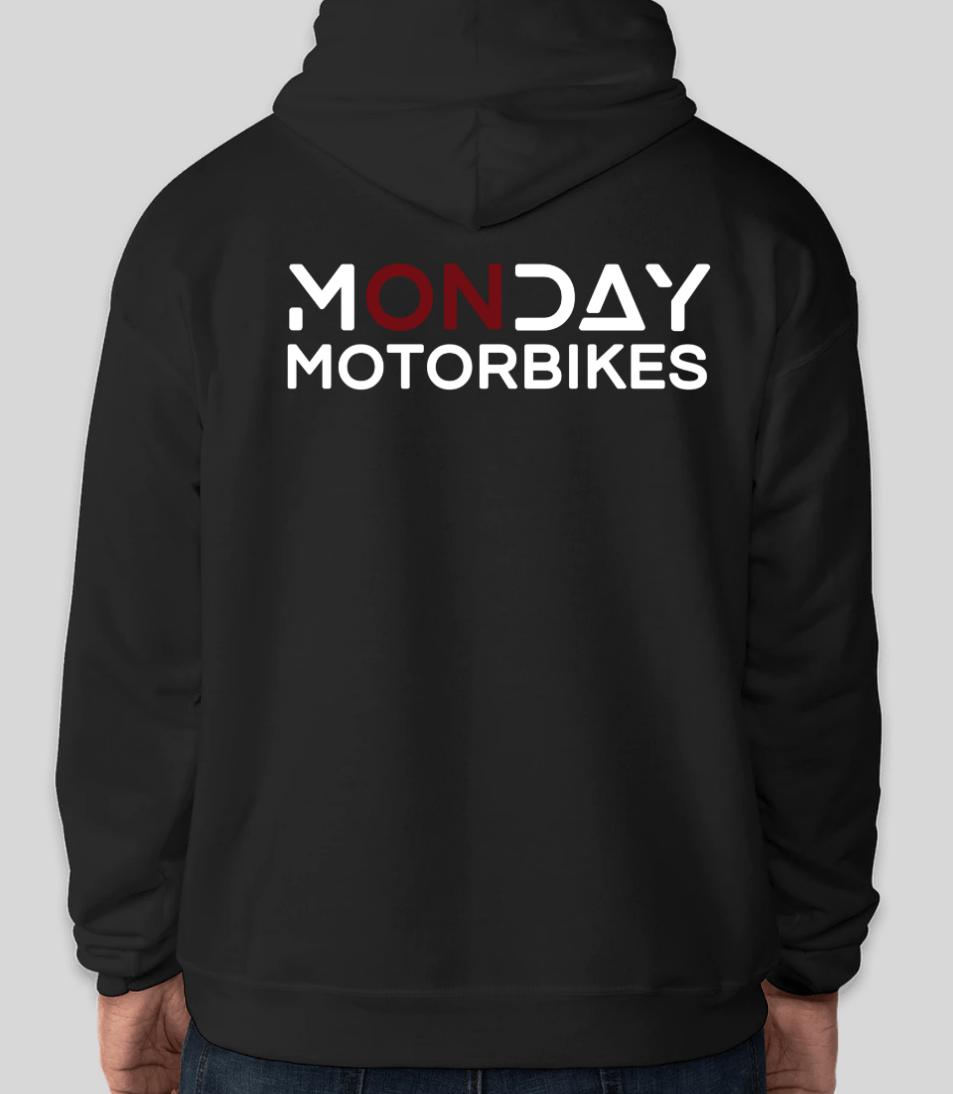 Sustainable Monday Hoodie Merch Monday Motorbikes
