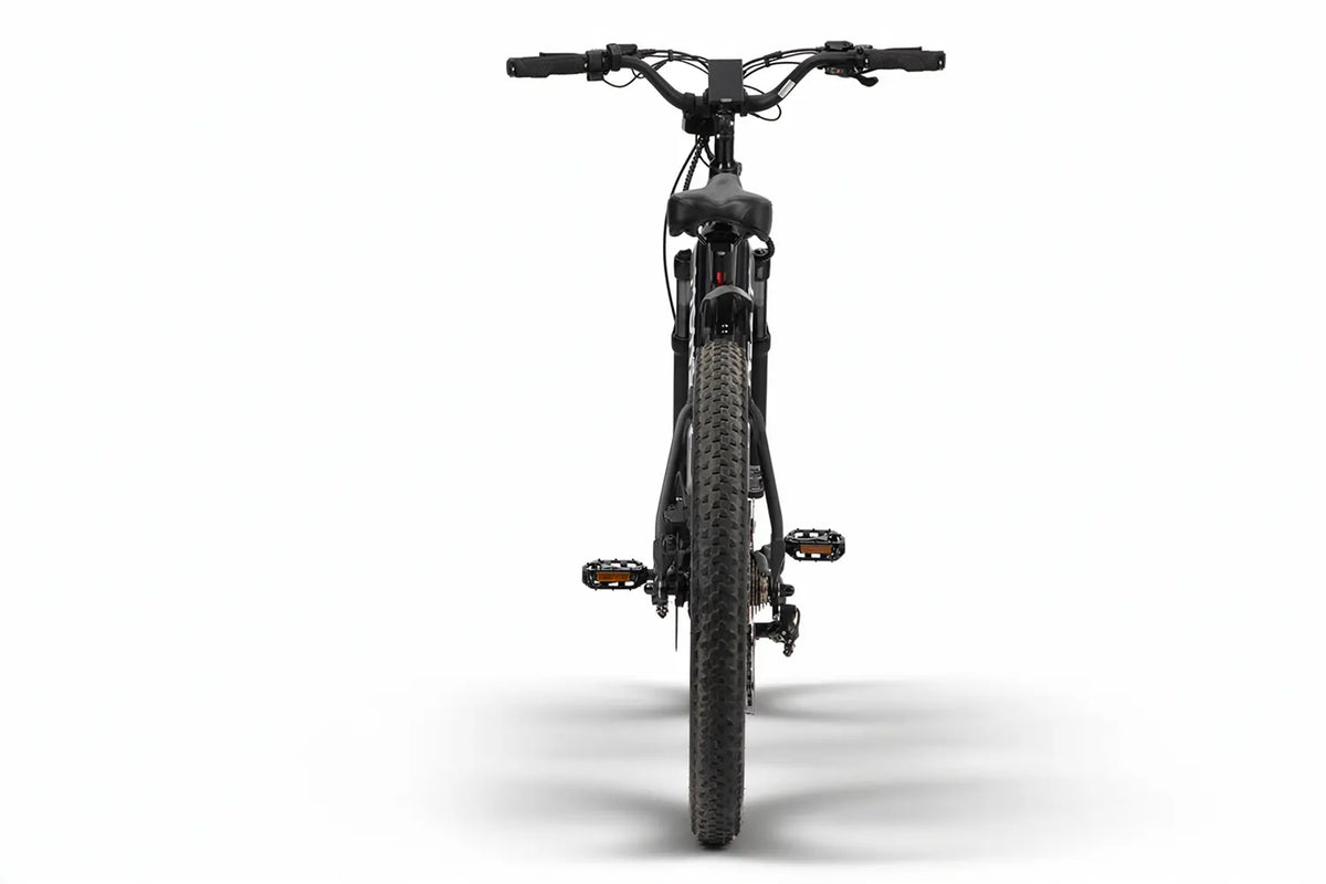 Antero in Black, straight-on rear
