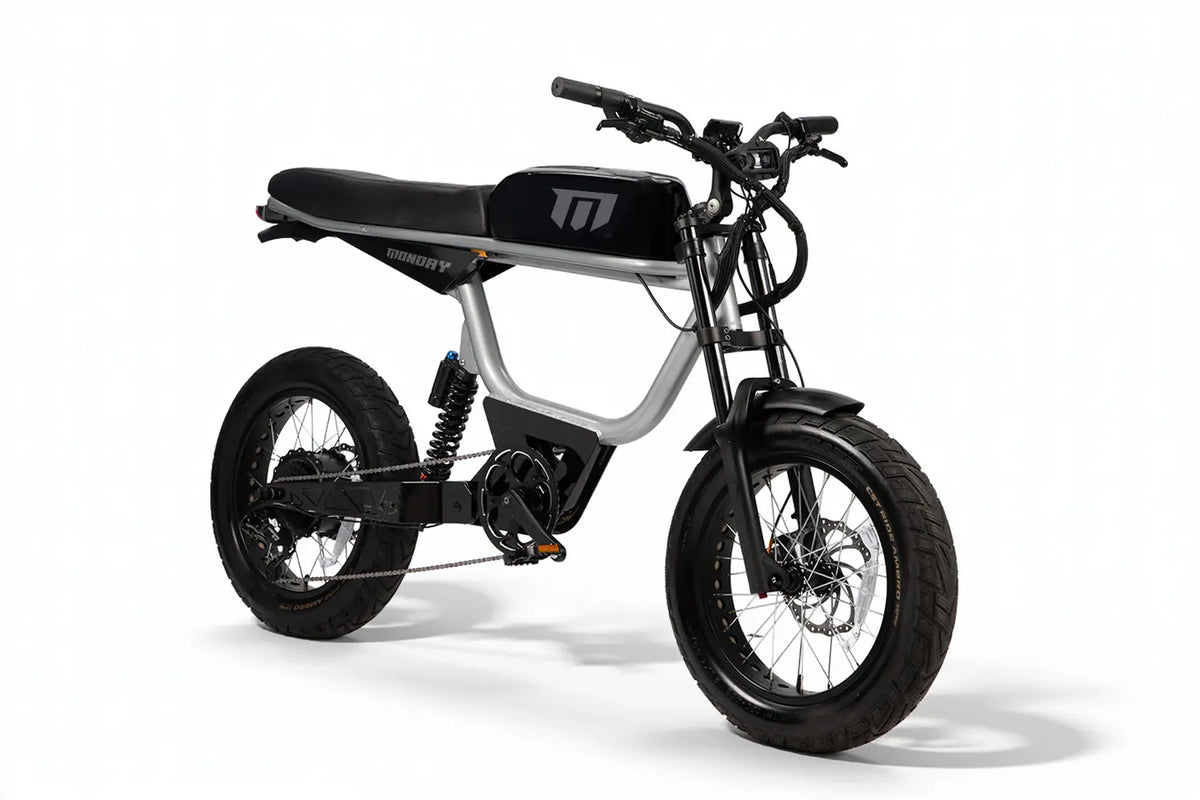 Anza V4 in Black, front three-quarter angle