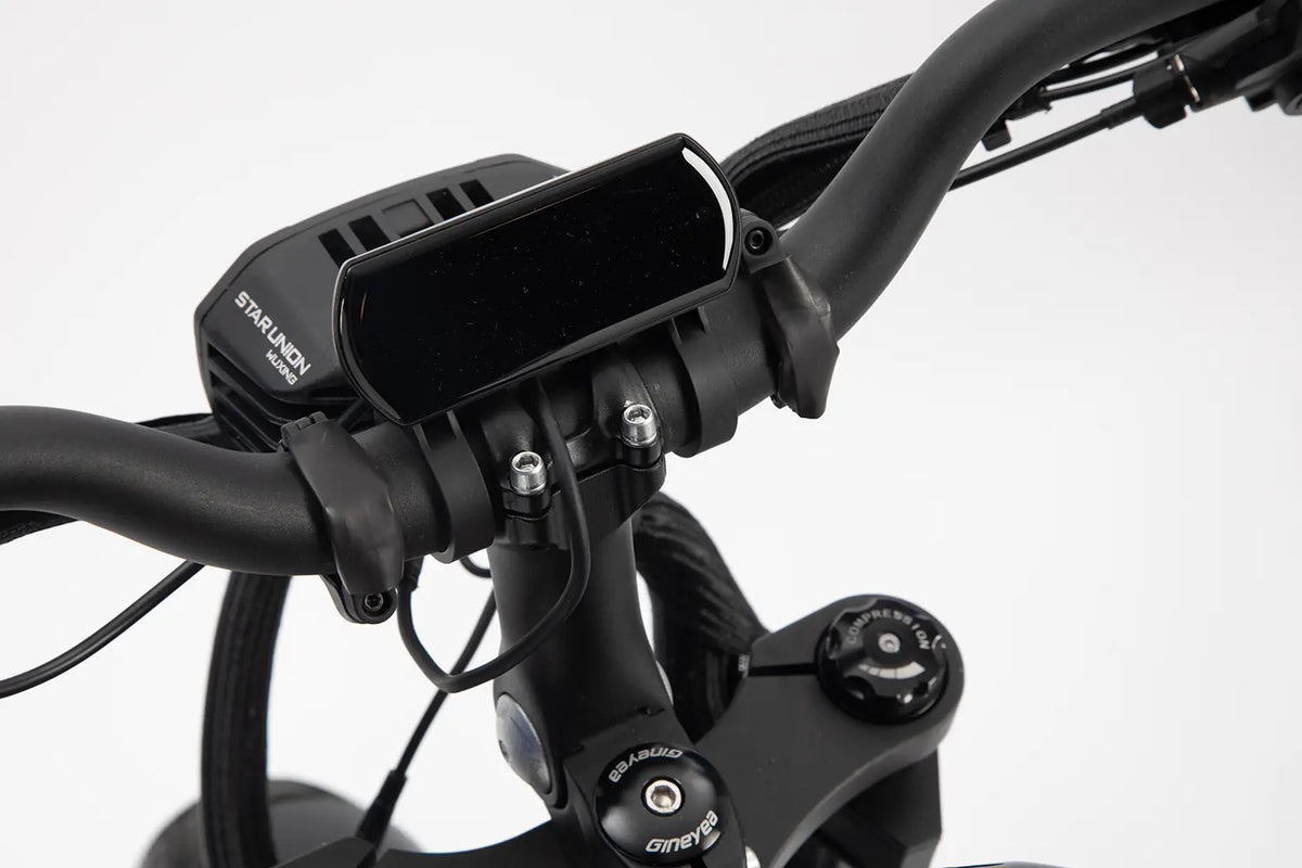 Anza V4 in Black, LCD display