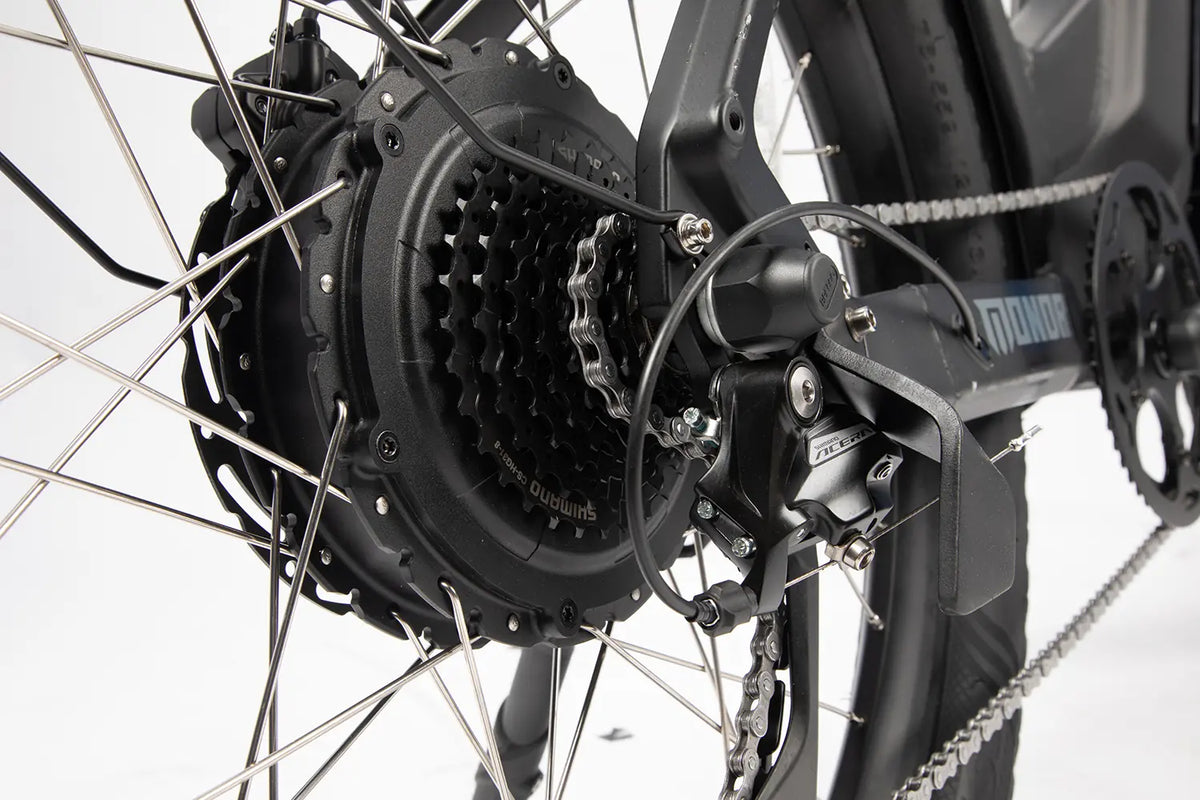 Shavano black rear suspension