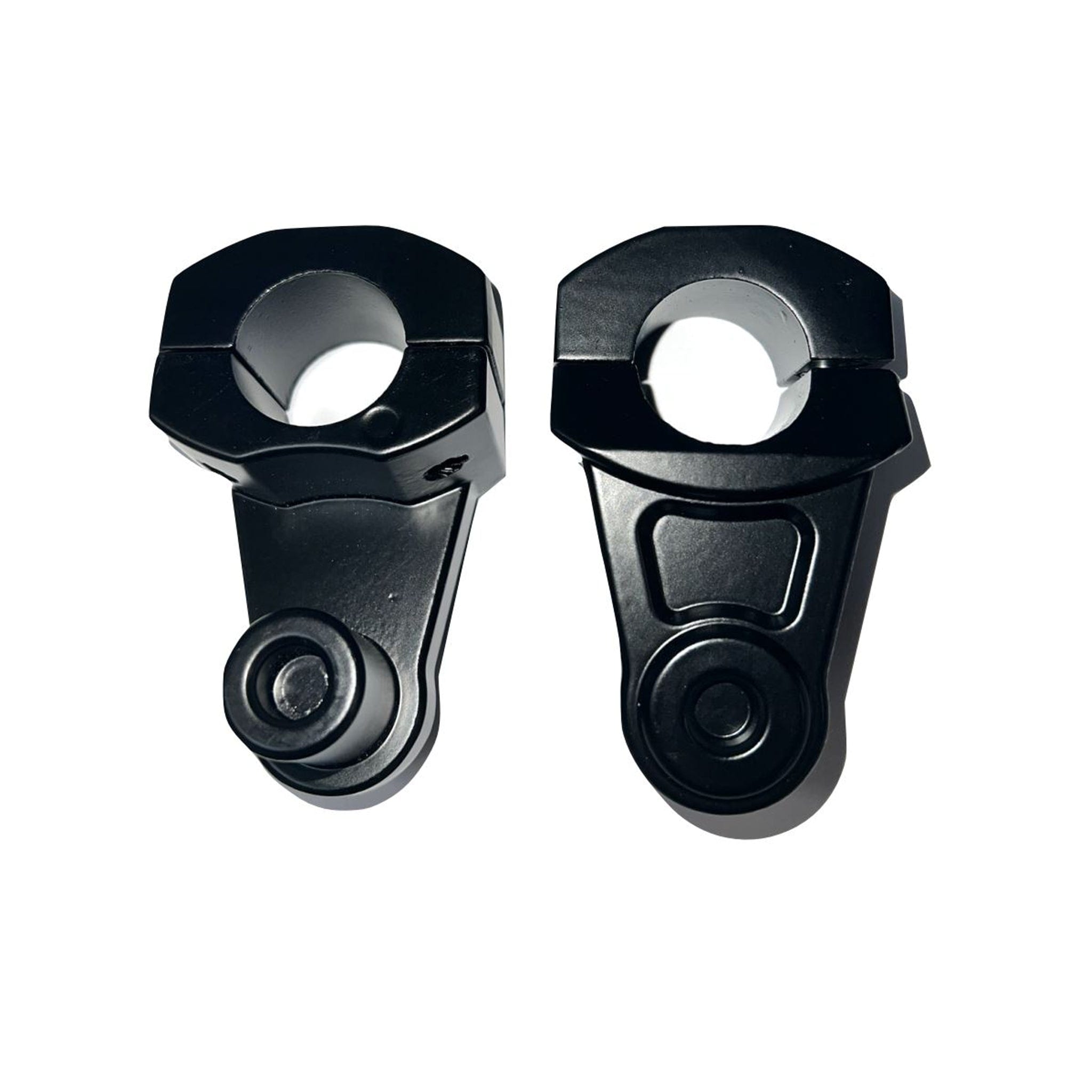 Handlebar riser accessory designed for better riding comfort and control.