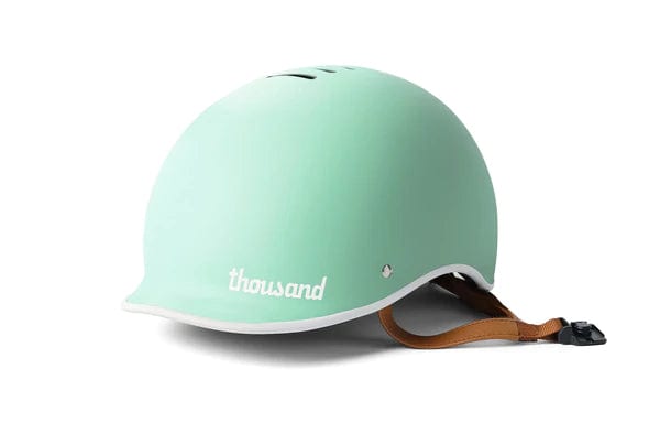 Green bike helmet with a bold and vibrant design